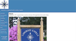 Desktop Screenshot of longwoodknolls.org